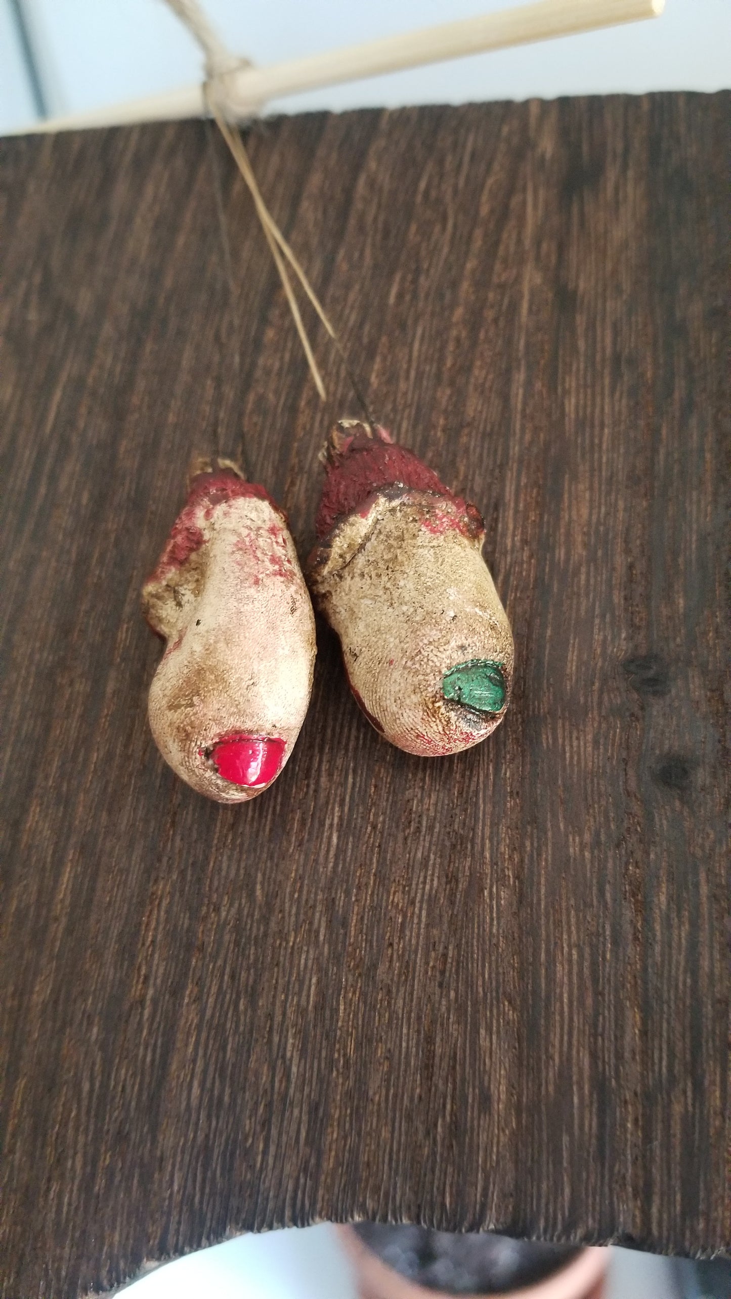 Severed Finger Halloween Decorations + Christmas Decorations