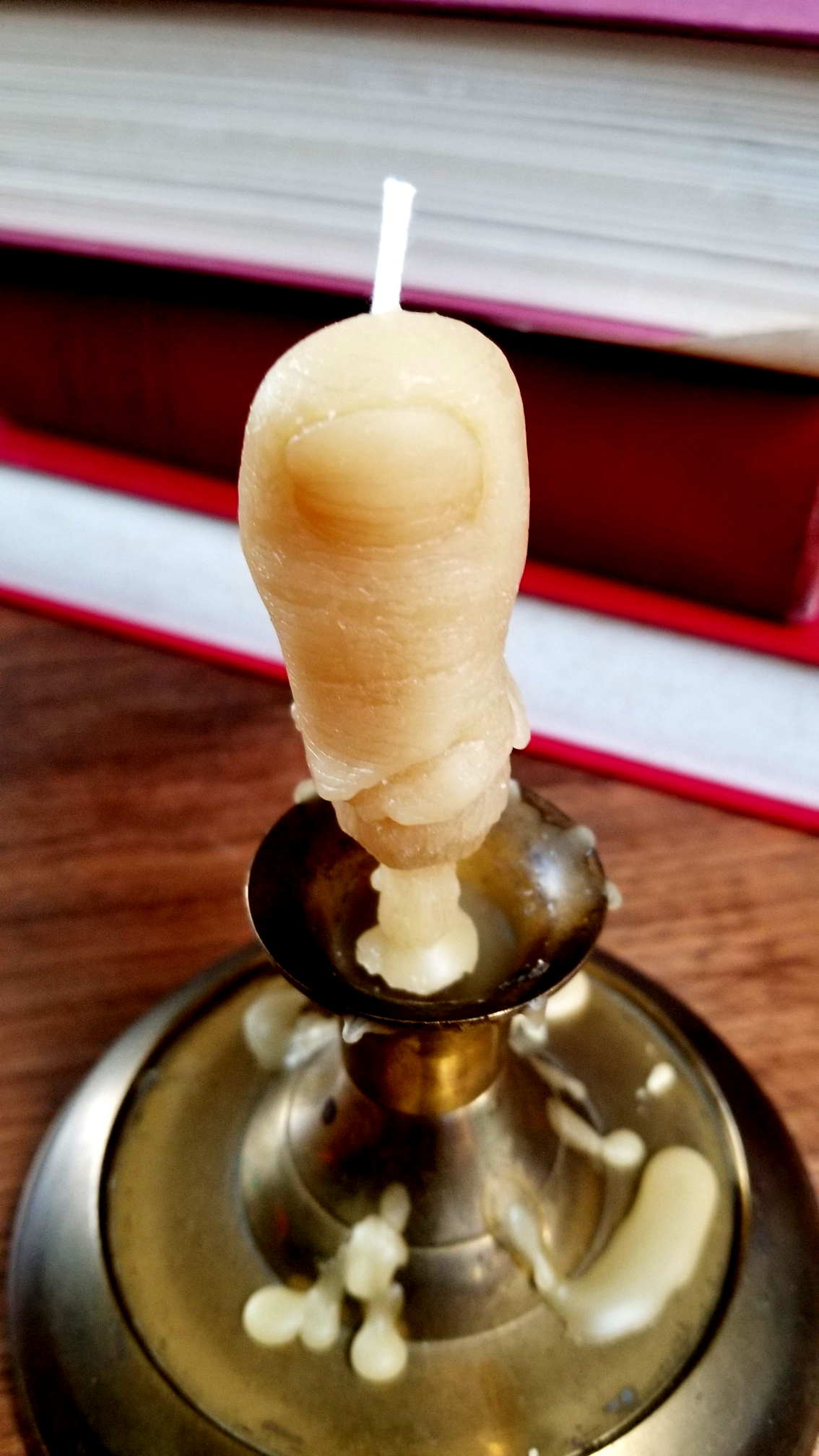 Severed Finger and Toe: Candle Sticks