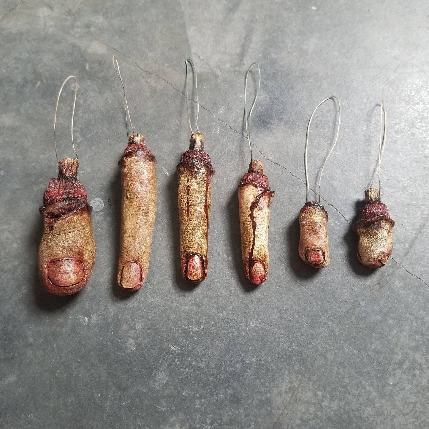 Severed Finger Halloween Decorations + Christmas Decorations